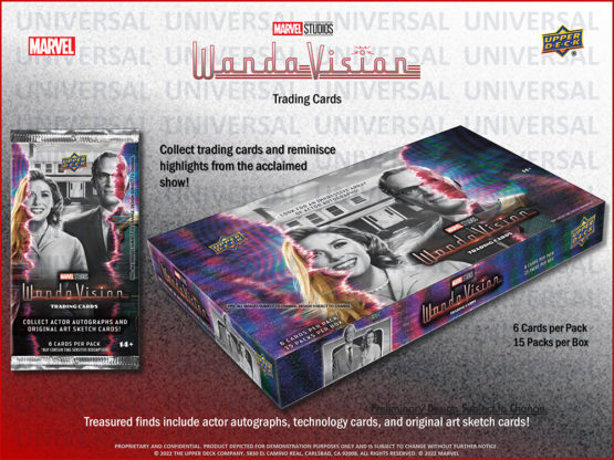 Upper Deck Marvel Studios Wandavision Hobby Box