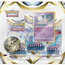 Pokemon Silver Tempest Togetic 3 Pack Blister