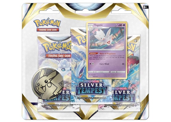 POKEMON SILVER TEMPEST TOGETIC 3 PACK BLISTER