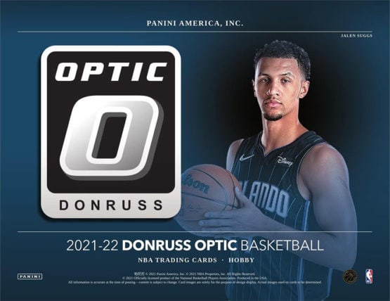 2021-22 Panini Donruss Optic Basketball Hobby Box