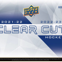 2022-23 Upper Deck Clear Cut Combined Hockey Hobby Box