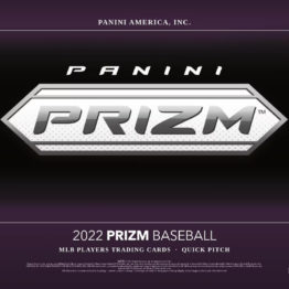 2022 Panini Prizm Baseball Quick Pitch Box