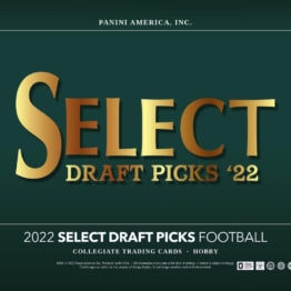 2022 Panini Select Draft Picks Football Hobby Box