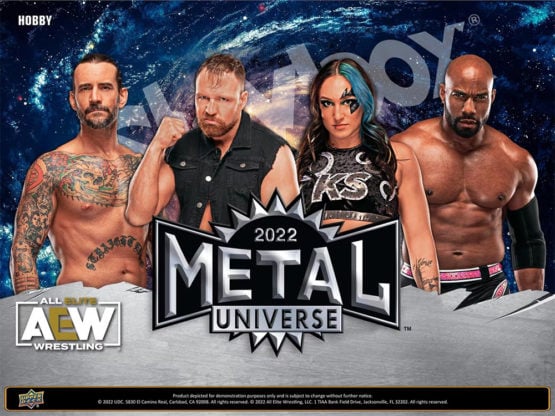 2022 Upper Deck AEW All Elite Wrestling  Skybox Metal Universe Hobby Box