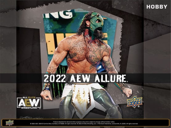 2022 Upper Deck AEW All Elite Wrestling Allure Hobby Box