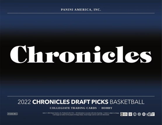 2022 Panini Chronicles Draft Picks Basketball Hobby Box