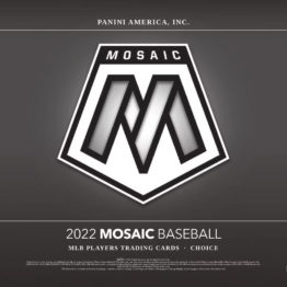 2022 Panini Mosaic Baseball Choice Box