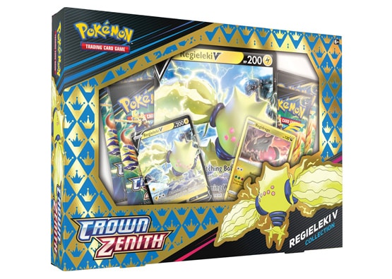 Pokemon Crown Zenith Regieleki V Collection Box