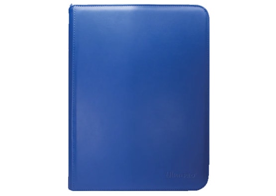 Ultra Pro Blue Vivid 9-Pocket Zippered Pro Binder