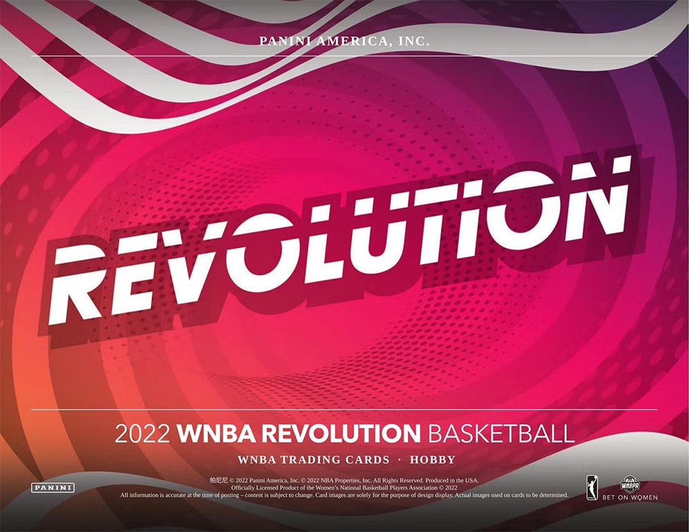 2022 PANINI WNBA REVOLUTION BASKETBALL HOBBY BOX Breakaway Sports Cards