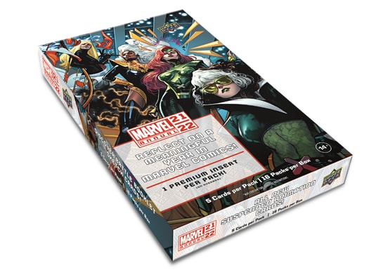 Marvel Trading Cards 2023 Upper Deck Marvel Annual HOBBY Box - 16 Packs,  Autographs, Sketch Cards & Rare Parallels Marvel Comic Card Collectibles