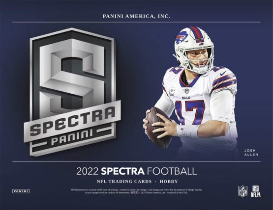 2022 Panini Spectra Football Hobby Box