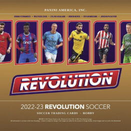 2022-23 Panini Revolution EPL Soccer Hobby Box