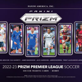 2022-23 Panini Prizm Premier League EPL Soccer Hobby Box