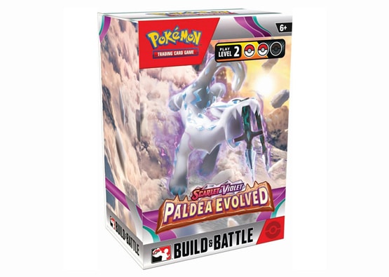 Pokemon Scarlet and Violet Paldea Evolved Build and Battle Box