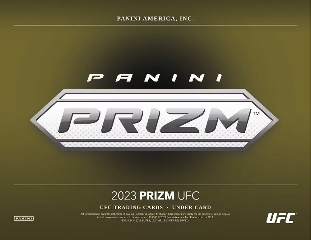 2023 Panini UFC Prizm Under Card Box