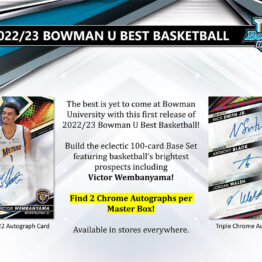 2022-23 Bowman University Best Basketball Hobby Box