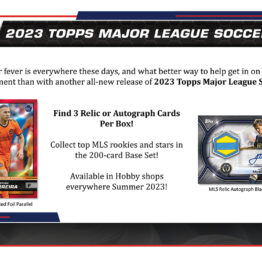 2023 Topps MLS Soccer Hobby Box