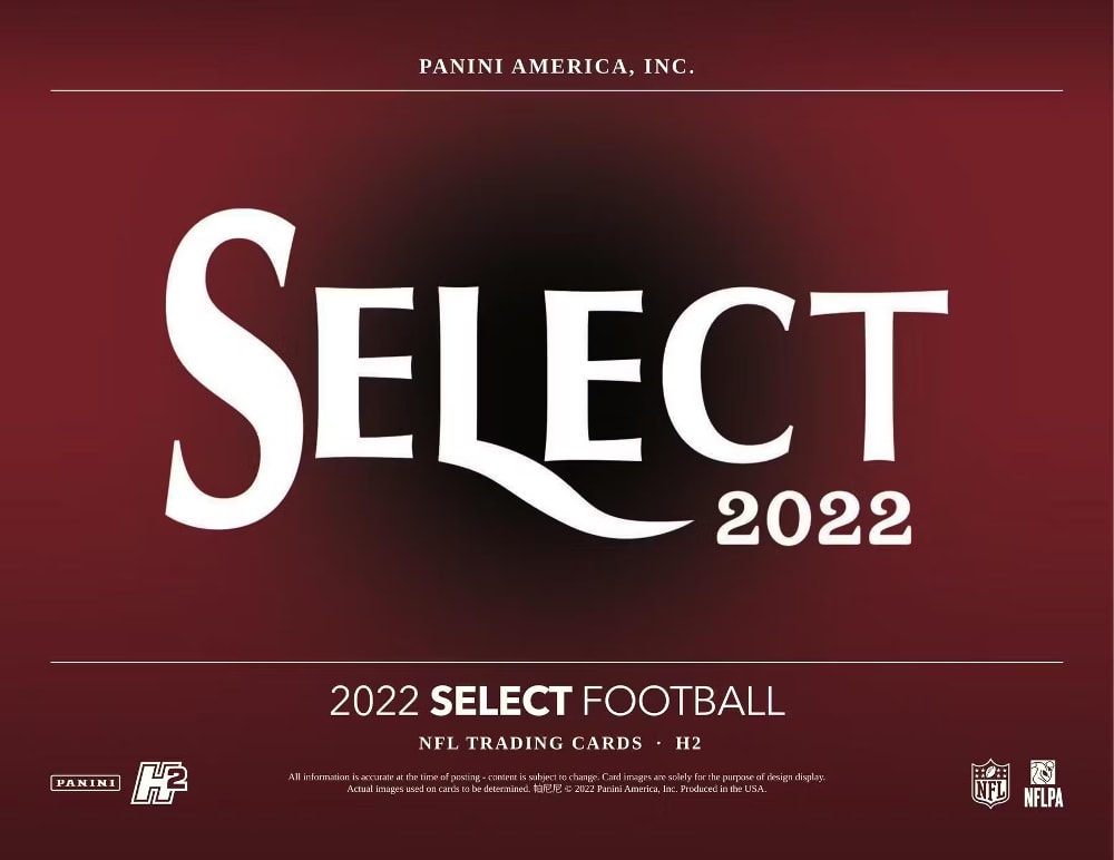 2022 PANINI SELECT FOOTBALL H2 BOX