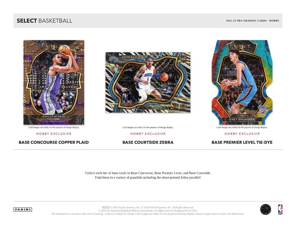 2022-23 PANINI SELECT BASKETBALL HOBBY BOX - Breakaway Sports Cards