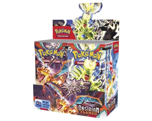 Pokemon Scarlet and Violet Obsidian Flames Booster Box
