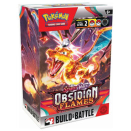 Pokemon Scarlet and Violet Obsidian Flames Build and Battle Box