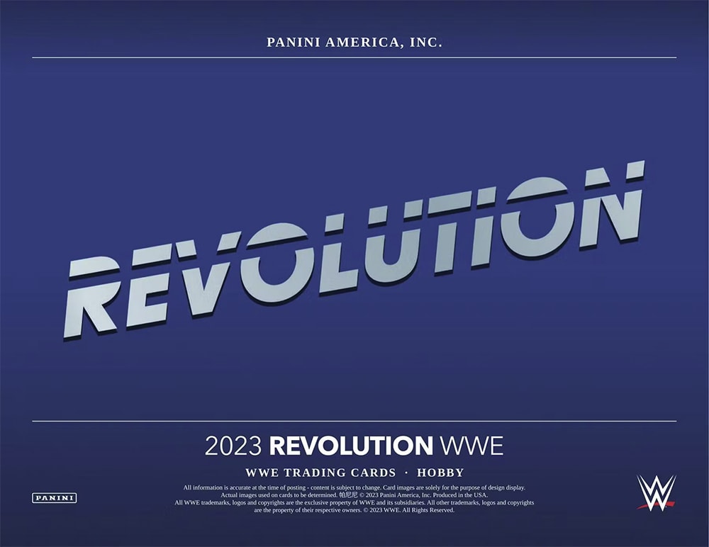 2023 PANINI REVOLUTION WWE WRESTLING HOBBY BOX