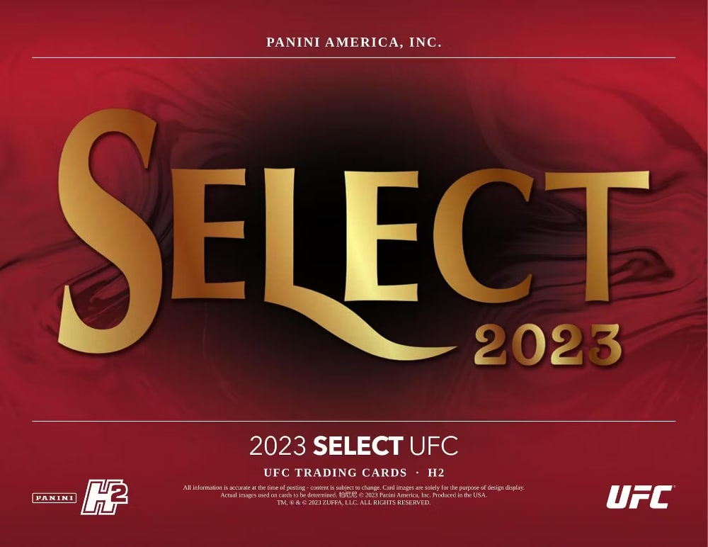 2023 Panini Select UFC H2 Box