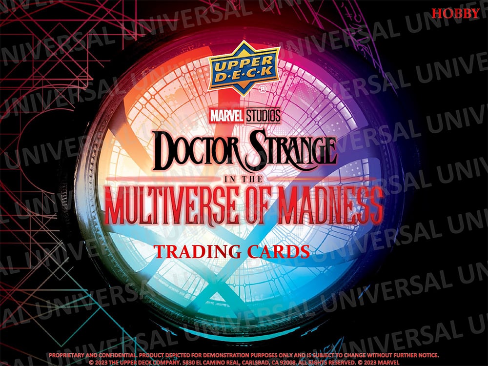 Upper Deck Marvel Studios Dr Strange in the Multiverse of Madness Hobby Box