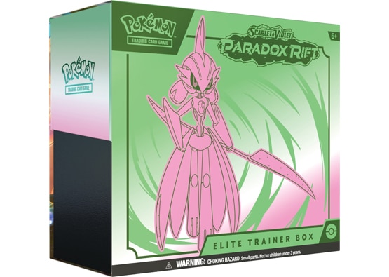 Pokemon Scarlet and Violet Paradox Rift Iron Valiant Elite Trainer Box