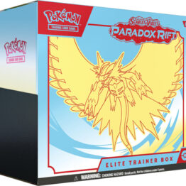 Pokemon Scarlet and Violet Paradox Rift Roaring Moon Elite Trainer Box