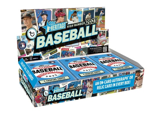 2023 Topps Heritage High Number Baseball Hobby Box Image 2023 Topps Heritage High Number Baseball Hobby Box
