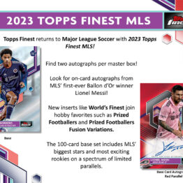 2023 Topps Finest MLS Soccer Hobby Box
