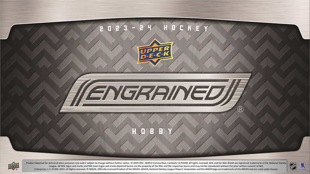 2023-24 Upper Deck Engrained Hockey Hobby Box