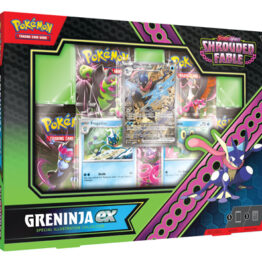 Pokemon Scarlet and Violet Shrouded Fable Greninja ex Special Illustration Collection Box