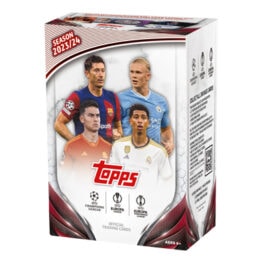 2023-24 Topps UEFA Club Competitions Soccer Blaster Box