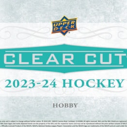 2023-24 Upper Deck Clear Cut Hockey Hobby Box