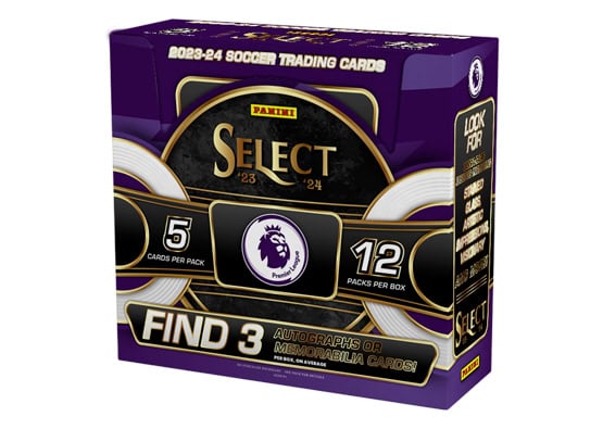 2023-24 Panini Select English Premier League Soccer Hobby Box