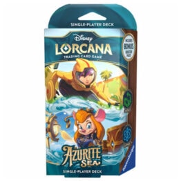 Disney Lorcana: Azurite Sea Emerald & Sapphire Starter Deck