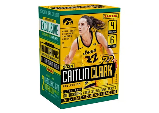 2024 Panini Caitlin Clark Collection Basketball Blaster Box