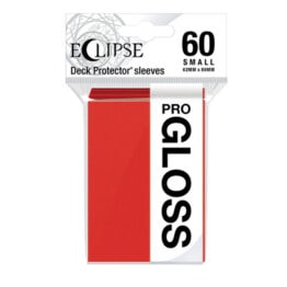 Ultra Pro Gloss Eclipse Apple Red Small Card Sleeves