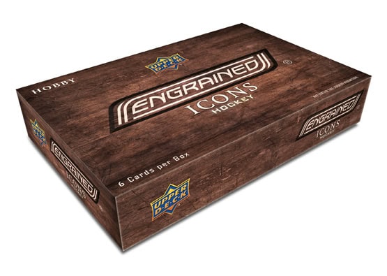 2024-25 UPPER DECK ENGRAINED ICONS HOCKEY HOBBY BOX