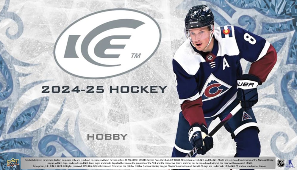 2024-25 Upper Deck Ice Hockey Hobby Box