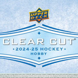 2024-25 Upper Deck Clear Cut Hockey Hobby Box