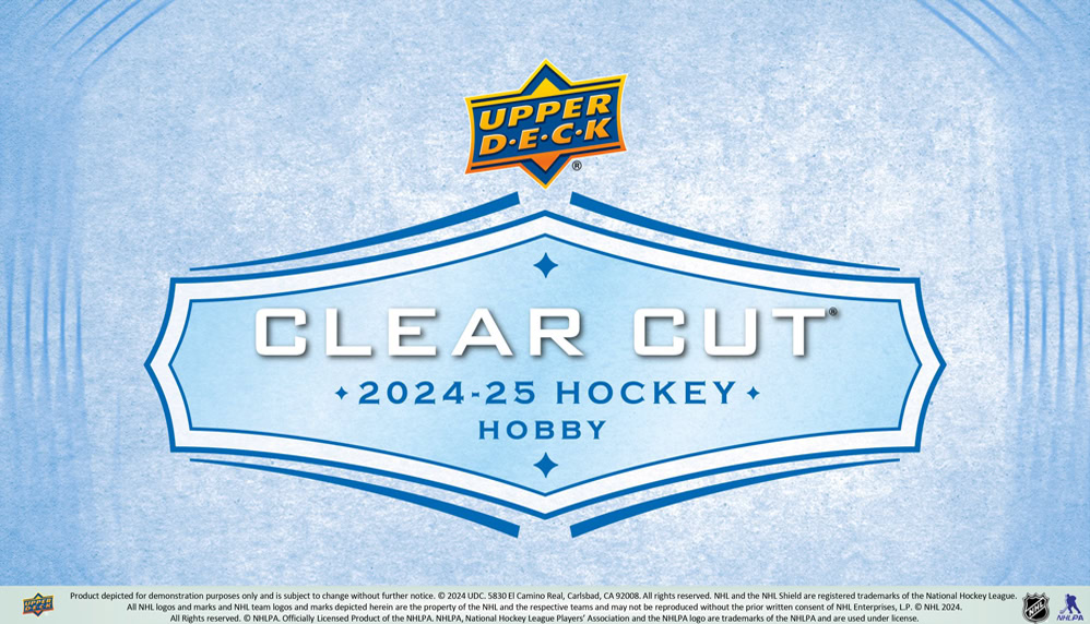 2024-25 Upper Deck Clear Cut Hockey Hobby Box