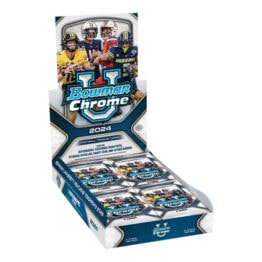 2024 Bowman University Chrome Football Hobby Box