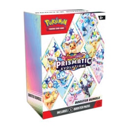 Pokemon Scarlet and Violet Prismatic Evolutions Booster Bundle Box