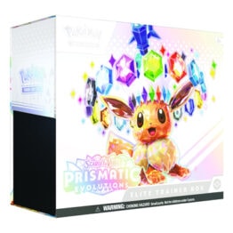 Pokemon Scarlet and Violet Prismatic Evolutions Elite Trainer Box