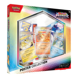 Pokemon Scarlet and Violet Prismatic Evolutions Poster Collection Box