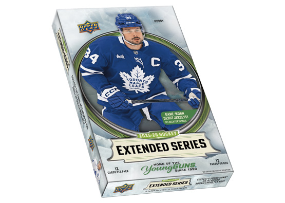 2025-26 UPPER DECK EXTENDED HOCKEY HOBBY BOX